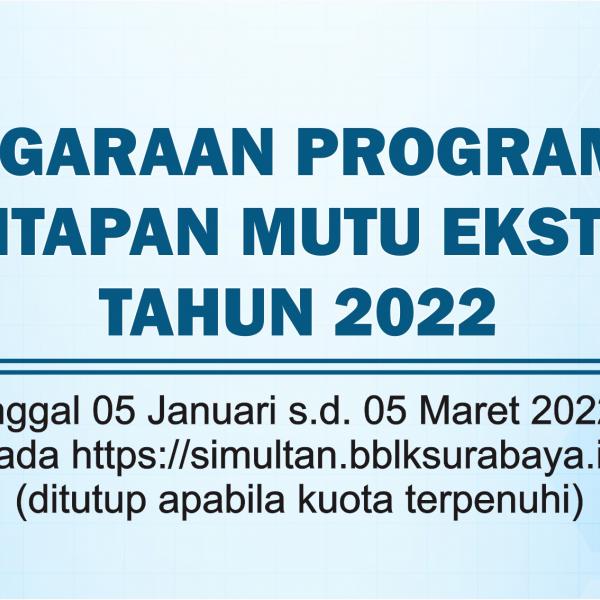  Pendaftaran PNPME 2022